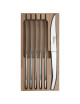 ROGER ORFEVRE Coffret 6 couteaux inox Thiers finition brillante