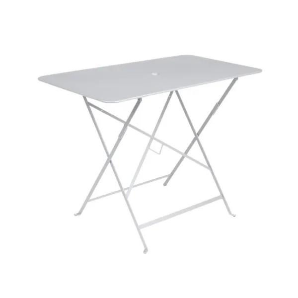 Table à manger pliante rectangulaire FERMOB Bistro en acier 97x57cm - 25 coloris