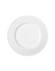6 assiettes Boréale Satin Blanc Degrenne - 6 tailles