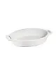 Plat à four céramique ovale STAUB - 4 tailles et 3 coloris