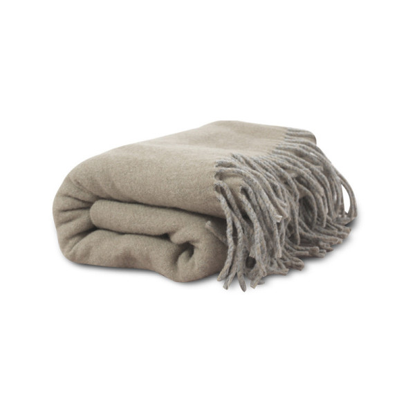 Plaid Jeté de canapé Duetto laine Garnier Thiebaut - 3 coloris