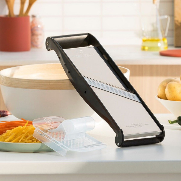 Mandoline inox Compact-PRO Basalte Louis Tellier