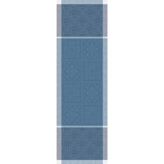 Chemin de table Harmonie Bleu Garnier Thiebaut