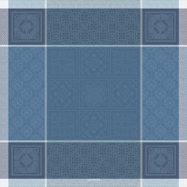 Nappe Harmonie Bleu Garnier Thiebaut - 3 tailles