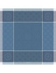 Nappe Harmonie Bleu Garnier Thiebaut - 3 tailles