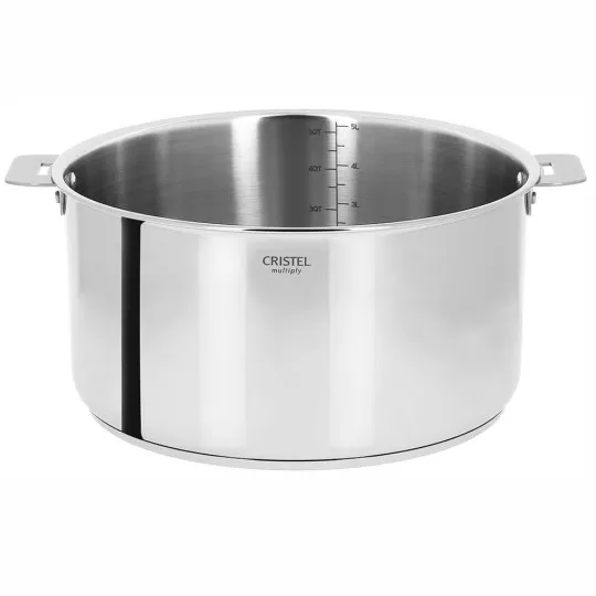 Faitout Cocotte CRISTEL Casteline inox - 3 tailles