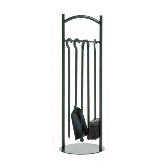 Serviteur de cheminée Reignoux h.63cm en métal - 2 coloris