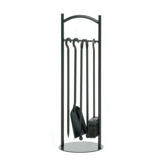 Serviteur de cheminée Reignoux h.63cm en métal - 2 coloris