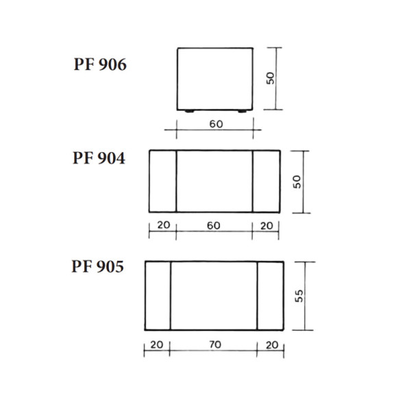 Pare-feu REIGNOUX laiton massif droit - 3 tailles
