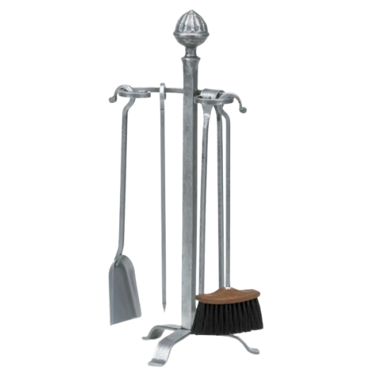 Serviteur de cheminée Reignoux ogives h.74cm