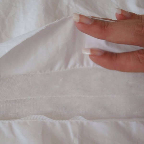 Couette été légère en duvet de canard blanc - Grammage 160g/m2 - 6 tailles