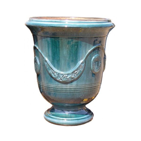Vase Anduze Terre Figuière Bleu - 4 tailles
