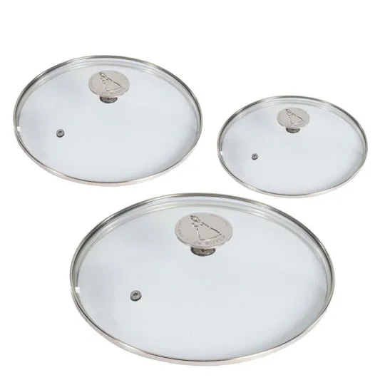 Set de 3 couvercles en verre Milady De Buyer