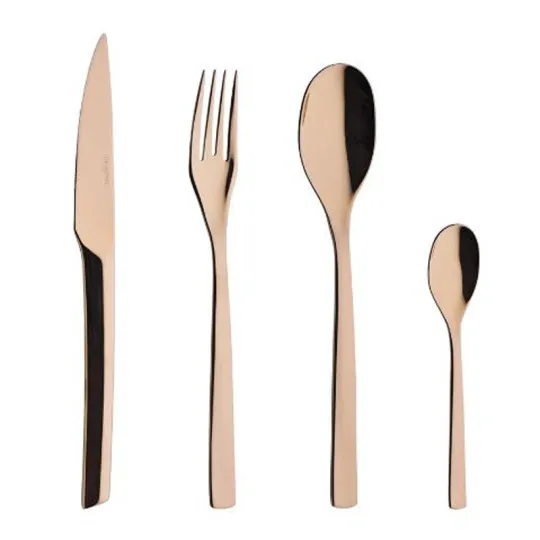 Coffret 24 couverts Degrenne Guest Cuivre