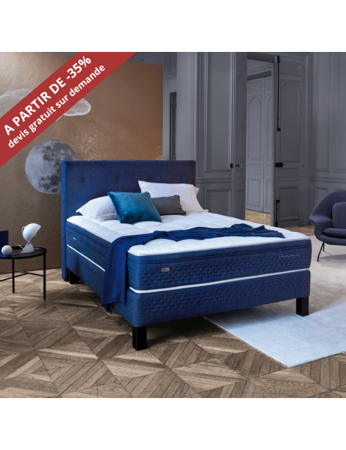 Matelas EPEDA Dédicace Perséides 33cm accueil moelleux soutien ferme - 19 tailles 6 coloris