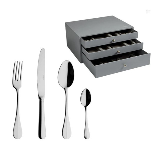 Ecrin 124 couverts Blois Miroir DEGRENNE