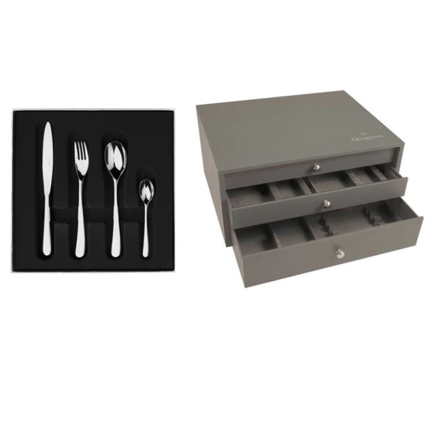 Ecrin 124 couverts Aquatic Miroir DEGRENNE