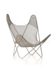 Fauteuil AA Airborne Le Labo Design cotte de maille inox