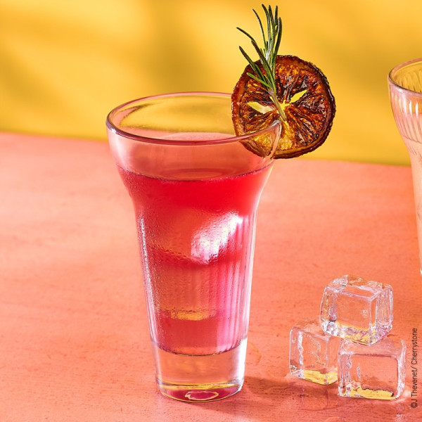 6 verres à pastis Calanques Marius La Rochère