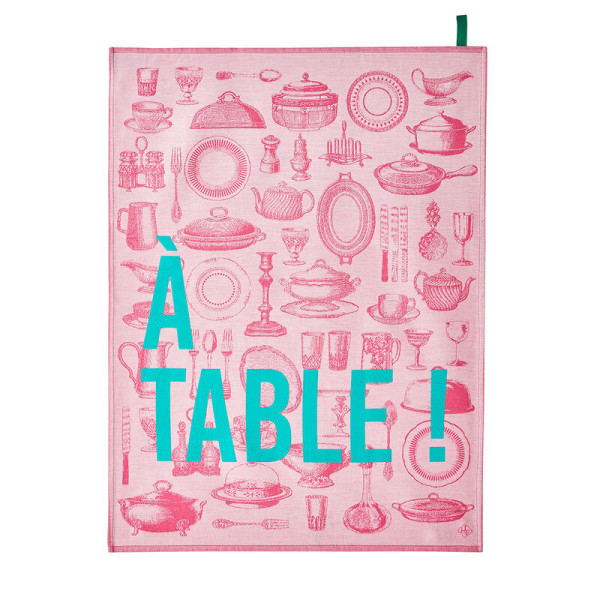 Torchon LE JACQUARD FRANCAIS A Table en coton - 3 coloris