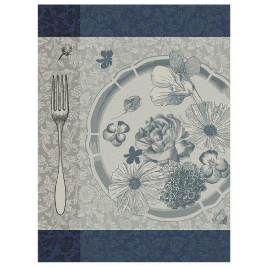 Torchon LE JACQUARD FRANCAIS Fleurs à Croquer en coton - 3 coloris