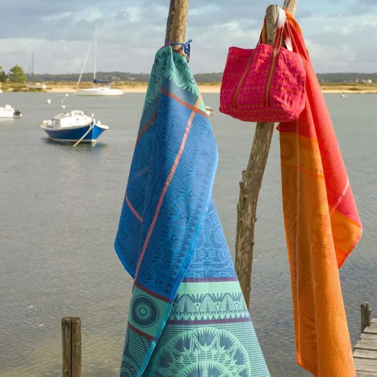 Drap de plage Holi coton Le Jacquard Français - 2 coloris