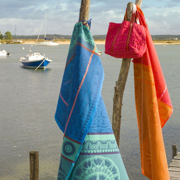 Drap de plage  Le Jacquard Français Holi coton - 2 coloris