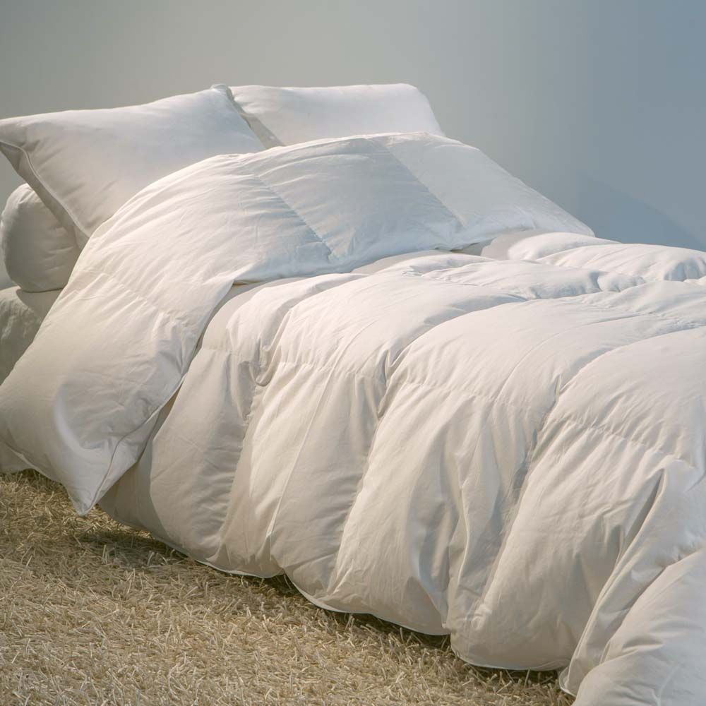 Mortreux Couette Blanche Duvet - 2personnes - Chaude