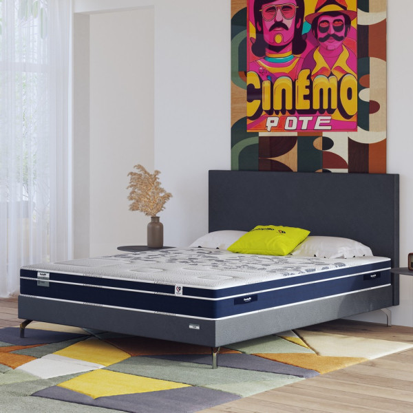Matelas DUNLOPILLO Andromède mousse H28cm - 7 tailles