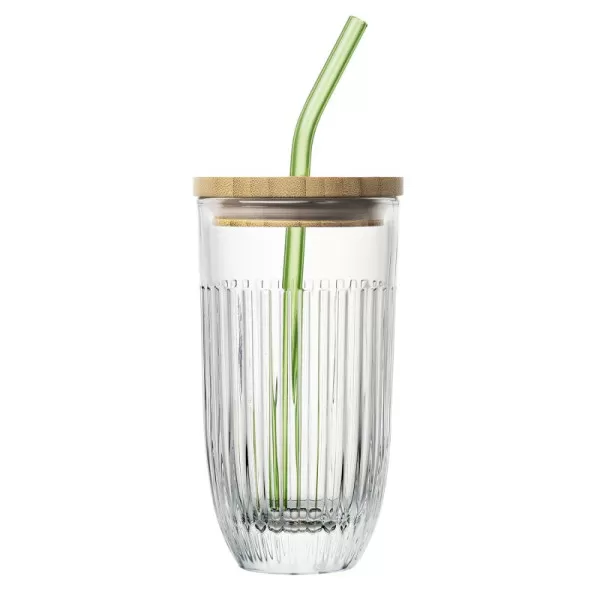 LA ROCHERE Verre à smoothie avec paille Ouessant