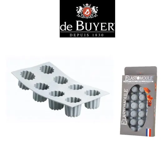 Elastomoule à cannelés De Buyer en silicone
