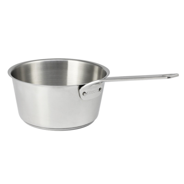 Casserole CRISTEL 1826 en inox brossé - 3 tailles