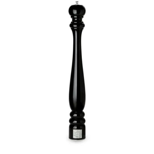 Moulin à poivre Paris Prestige Peugeot 110cm en bois d'aulne laqué noir