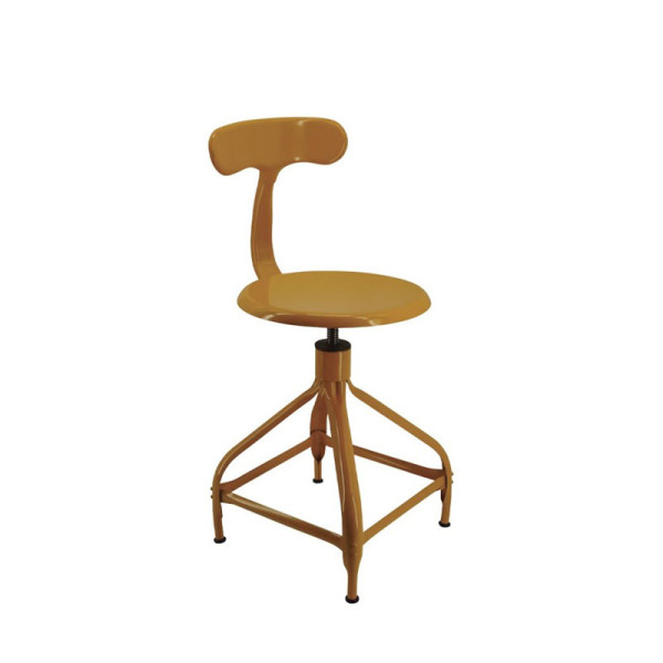 Chaise ajustable NICOLLE métal usage intérieur - 8 coloris