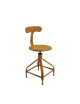 Chaise ajustable NICOLLE métal usage intérieur - 8 coloris