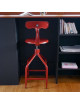 Chaise ajustable NICOLLE métal usage intérieur - 8 coloris