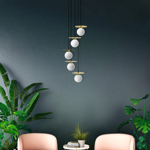 Suspension Aluminor lustre Cascade S