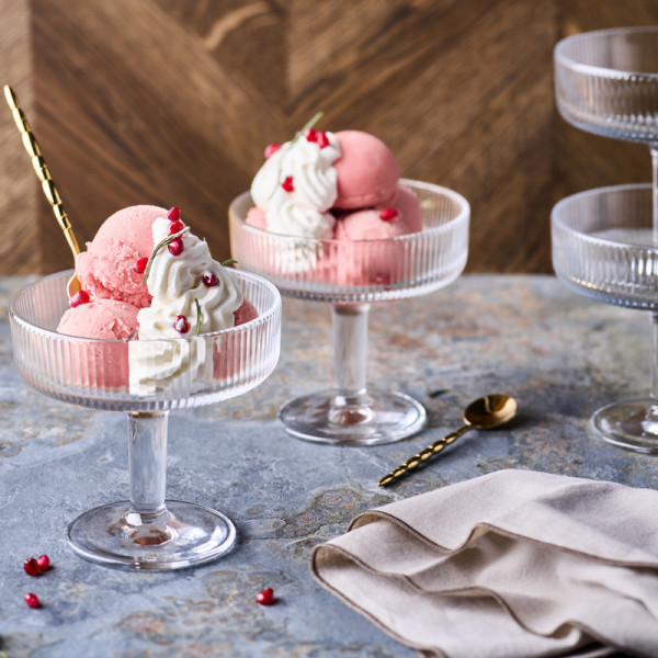 6 coupes à glace Alice La Rochère