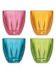 Set de 4 verres à eau Lily La Rochère gobelets colorés