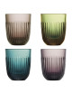 Set de 4 verres à eau Ouessant La Rochère gobelets colorés