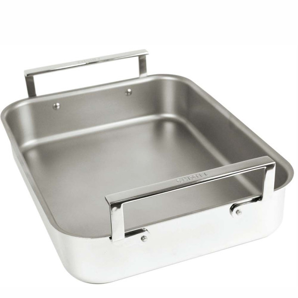 Plat à four inox Roaster Cristel - 2 tailles 35 ou 40cm