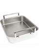 Plat à four inox Roaster Cristel - 2 tailles 35 ou 40cm