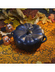Mini cocotte Staub céramique Citrouille noire - 2 tailles