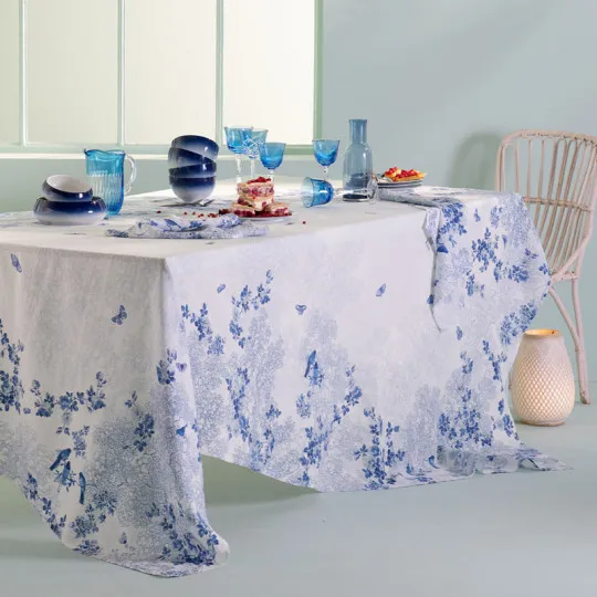 Nappe Volière bleue Garnier Thiebaut - 5 tailles