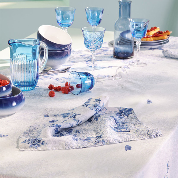 Nappe Volière bleue Garnier Thiebaut - 5 tailles
