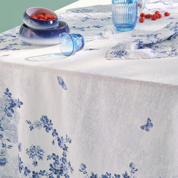 Nappe Volière bleue Garnier Thiebaut - 5 tailles