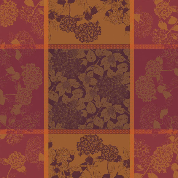 Nappe Hortensias Garnier Thiebaut - 2 coloris 4 tailles