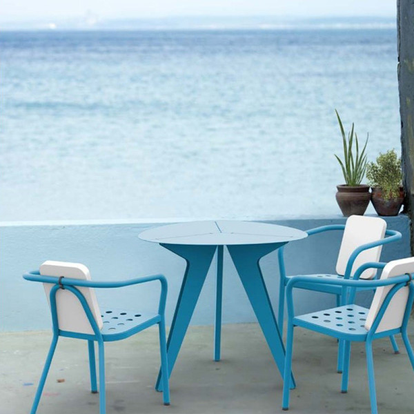 Table basse Matière Grise Loom - 2 formes 38 coloris