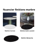 Table lounge MATIERE GRISE Ankara marbre - 39 coloris