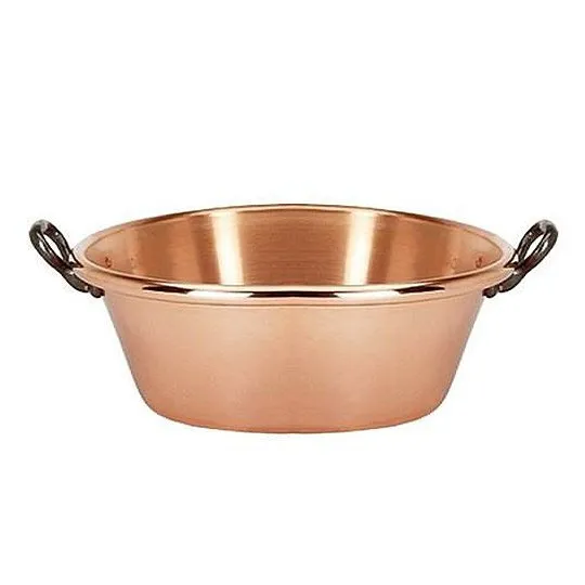 Bassine à confiture en cuivre De Buyer 38cm